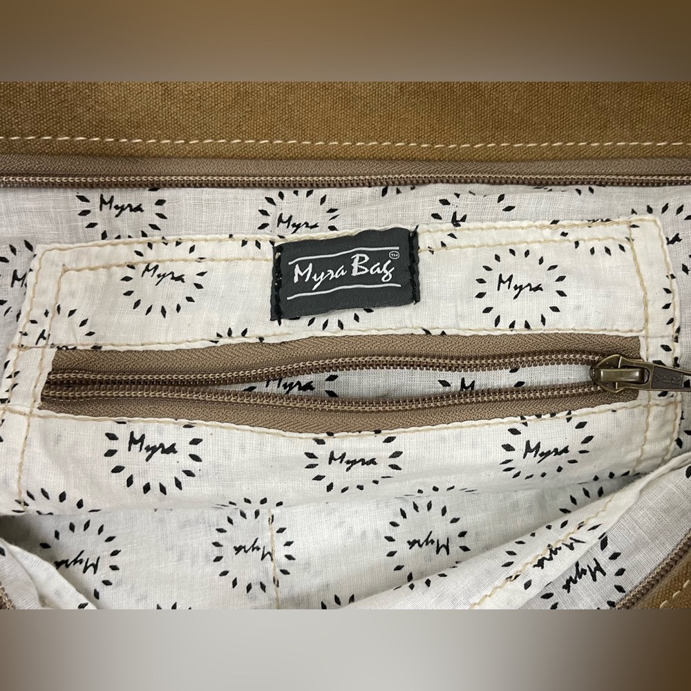 Myra Pasban Tote Bag canvas vintage looking La Couspaude French Wine Boho - Picture 6 of 10